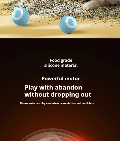 Self-Rolling Electric Cat Ball