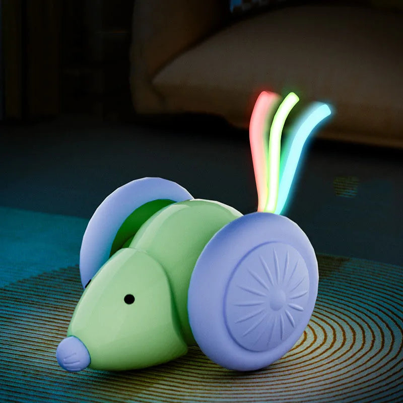 Electric Mouse Car Cat Toy