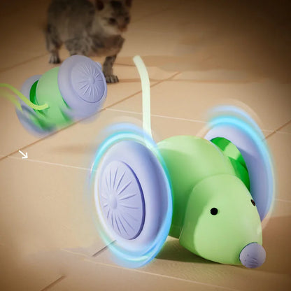 Electric Mouse Car Cat Toy