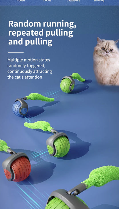 Interactive Electric Cat Ball Toy