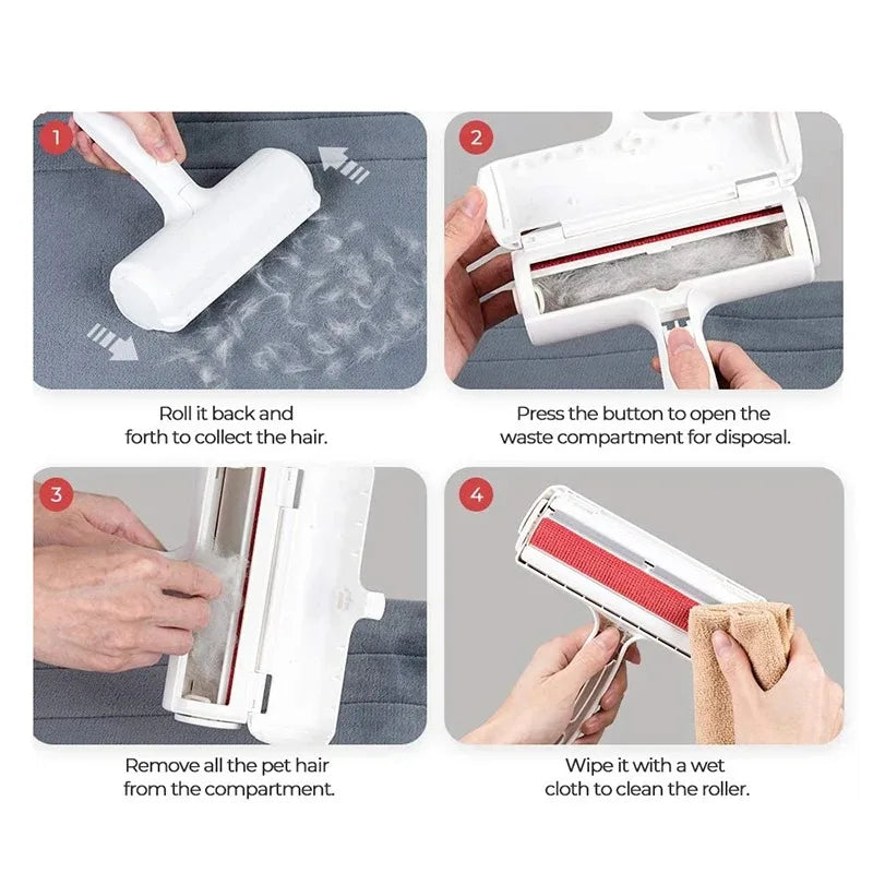 Self-Cleaning Pet Hair Roller