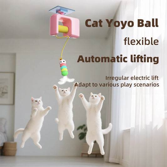 Electric Hanging Door Cat Toy
