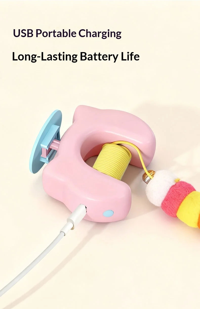 Electric Hanging Door Cat Toy