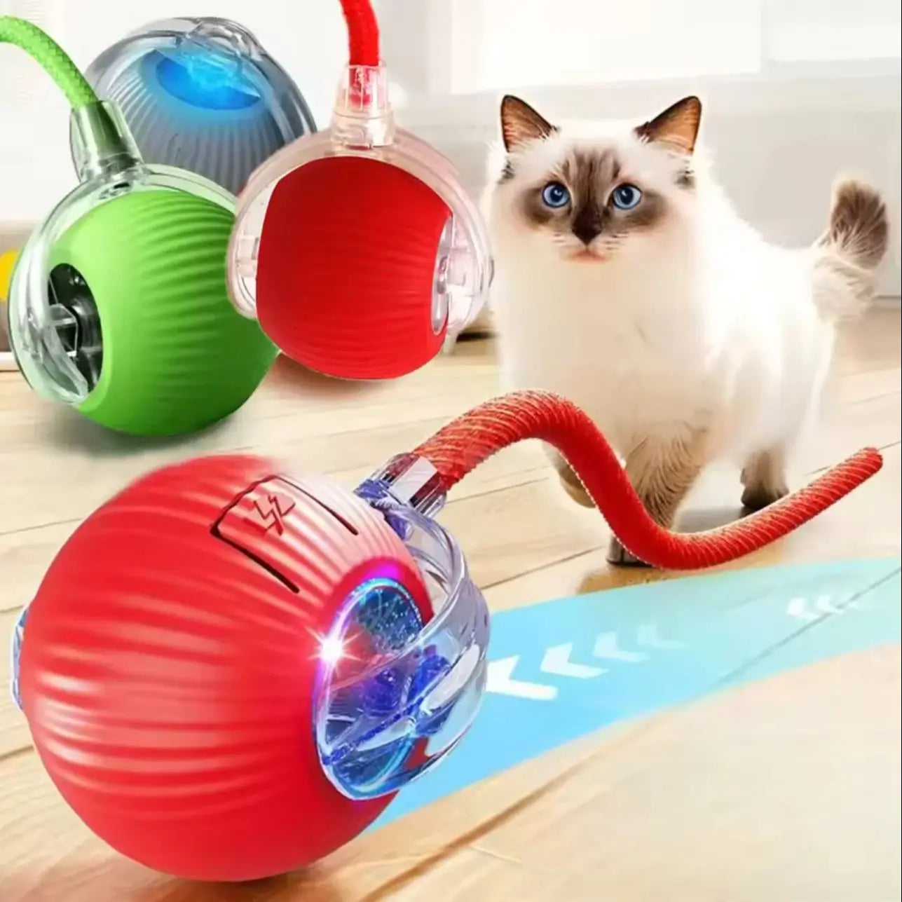 Rechargeable Cat Training Ball Toy