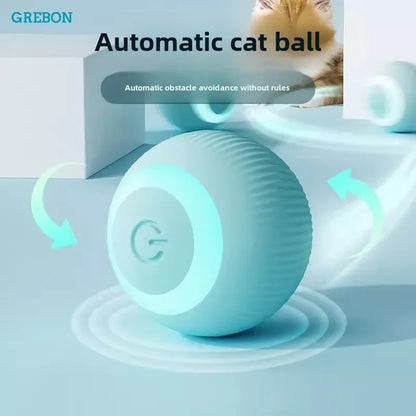 Self-Rolling Electric Cat Ball