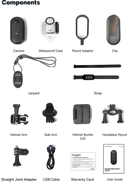 Dog Collar Camera - Action Cam