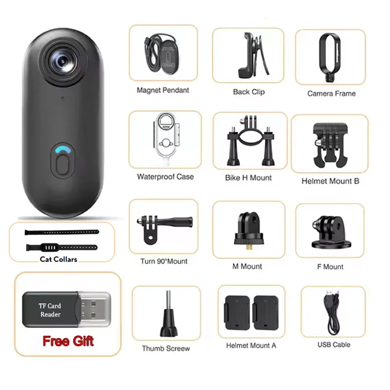 Dog Collar Camera - Action Cam