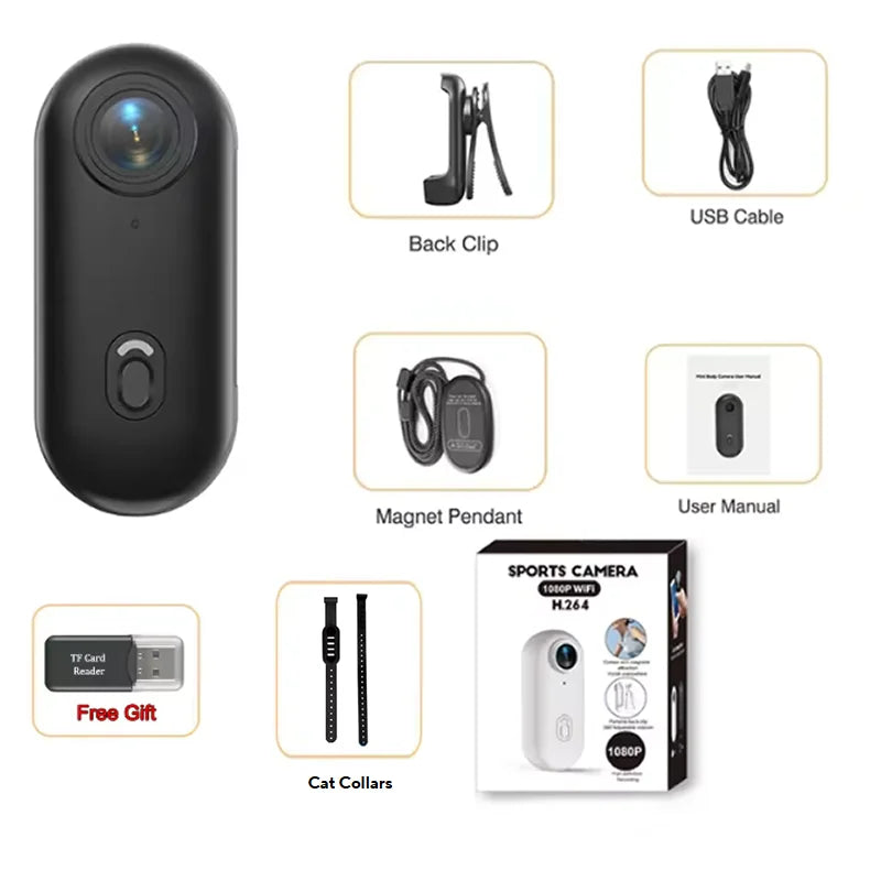 Dog Collar Camera - Action Cam