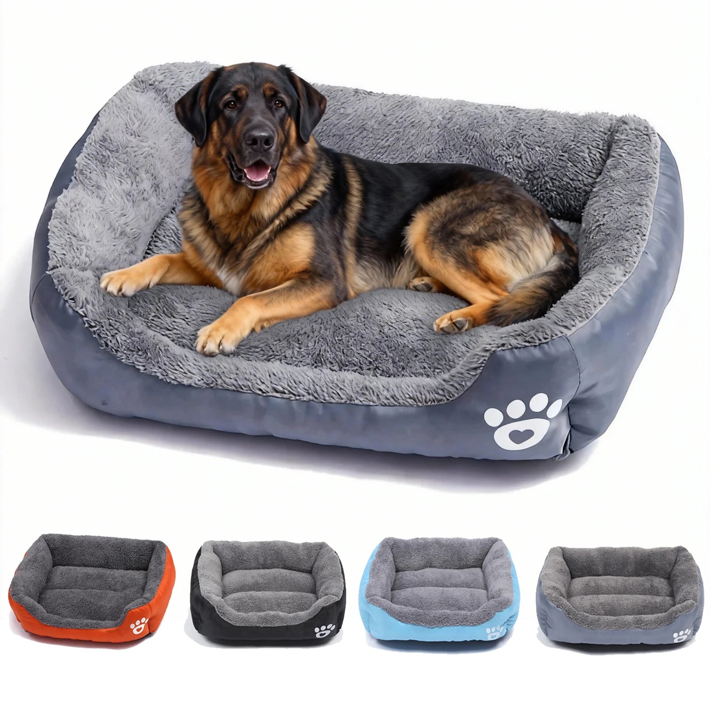 Square Dog Sofa Bed - Washable