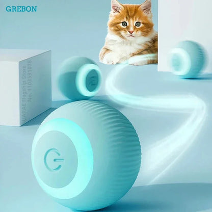 Self-Rolling Electric Cat Ball