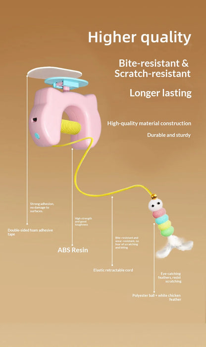 Electric Hanging Door Cat Toy