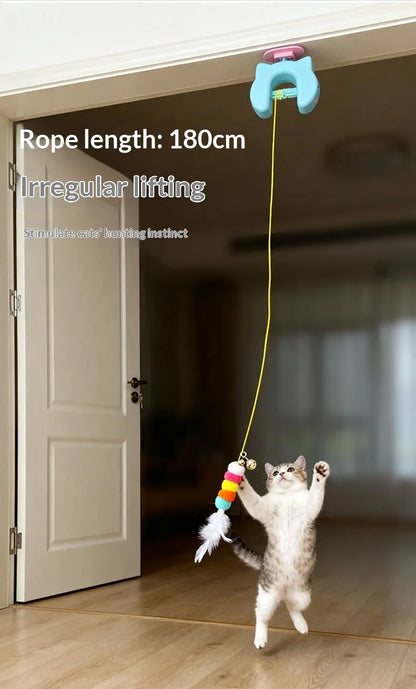 Electric Hanging Door Cat Toy