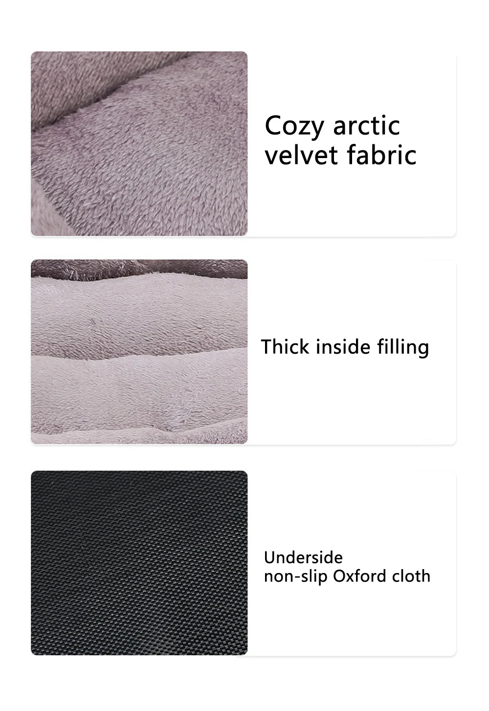 Square Dog Sofa Bed - Washable