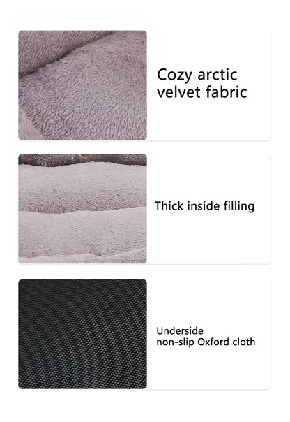 Square Dog Sofa Bed - Washable