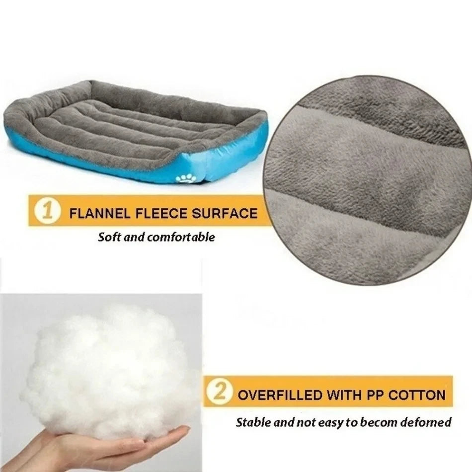 Square Dog Sofa Bed - Washable