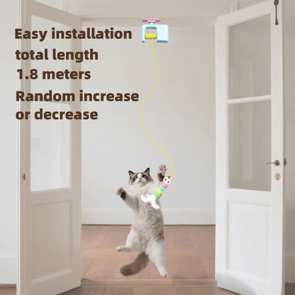 Electric Hanging Door Cat Toy