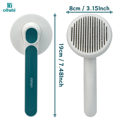 Self-Cleaning Pet Grooming Brush
