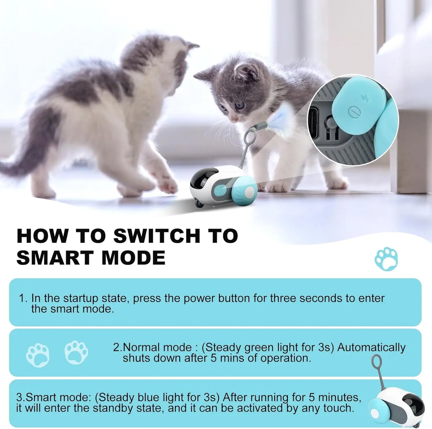Remote Control Interactive Cat Toy