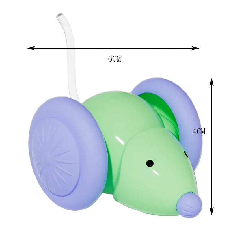 Electric Mouse Car Cat Toy