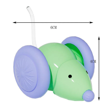 Electric Mouse Car Cat Toy