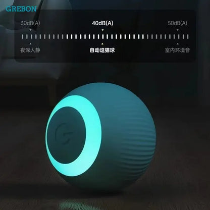 Self-Rolling Electric Cat Ball